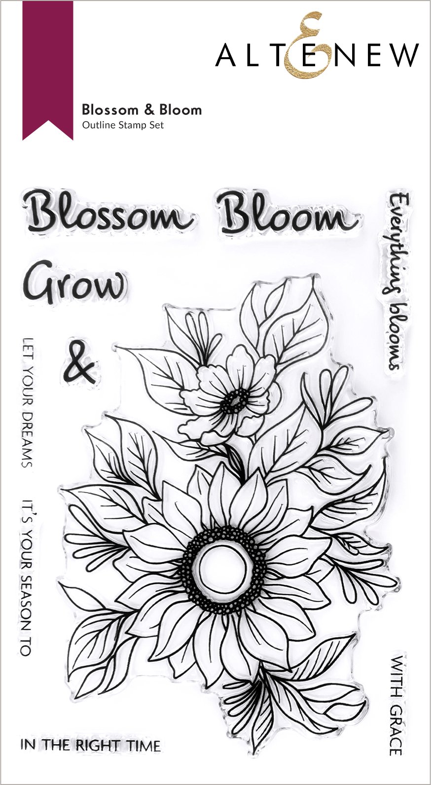 Altenew - Blossom & Bloom Stamp Set