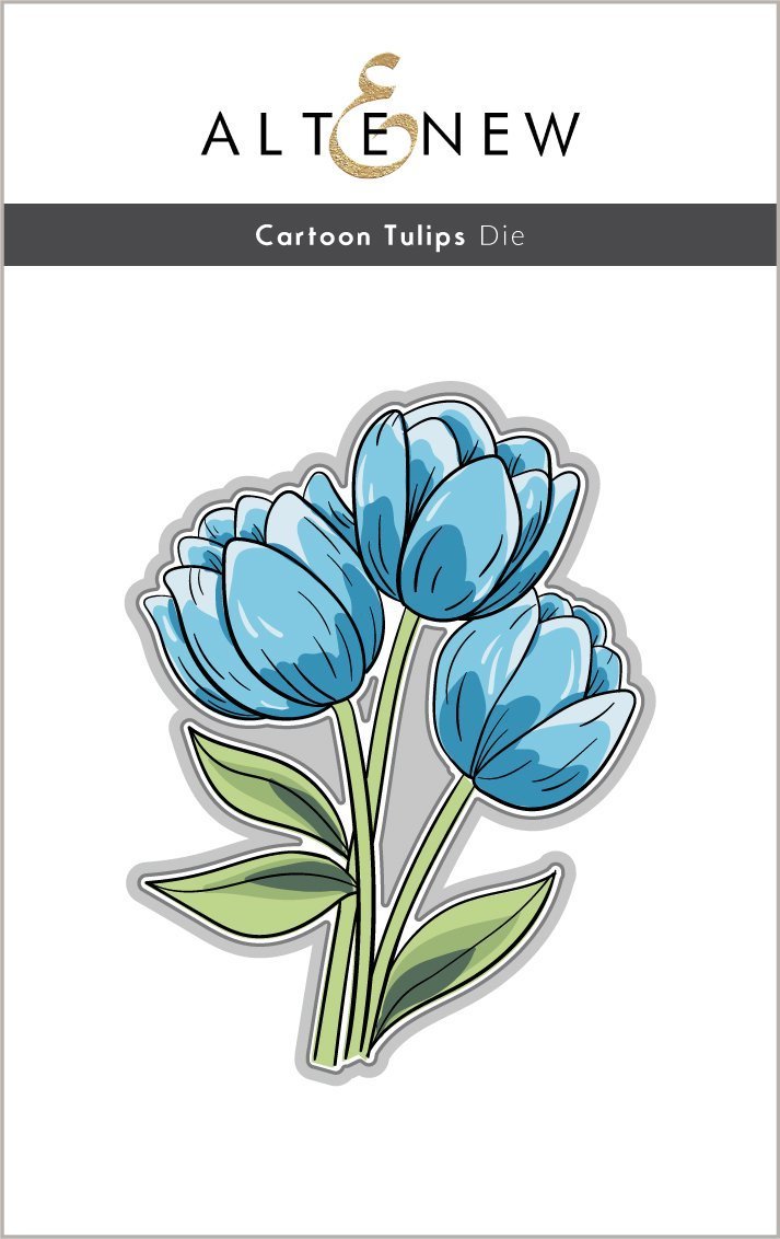 Altenew - Cartoon Tulips Die
