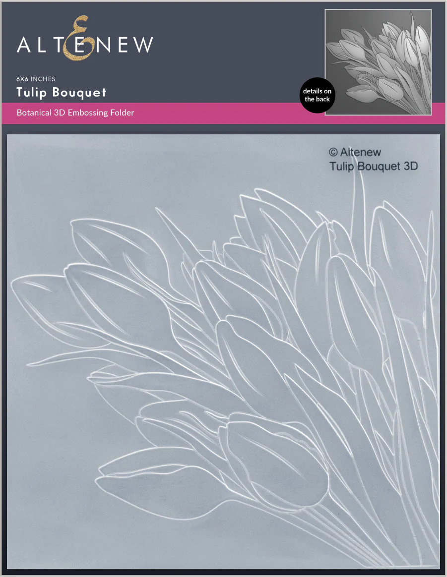 Altenew - Tulip Bouquet 3D Embossing Folder