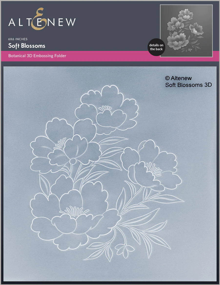 Altenew - Soft Blossoms - Embossing Folder