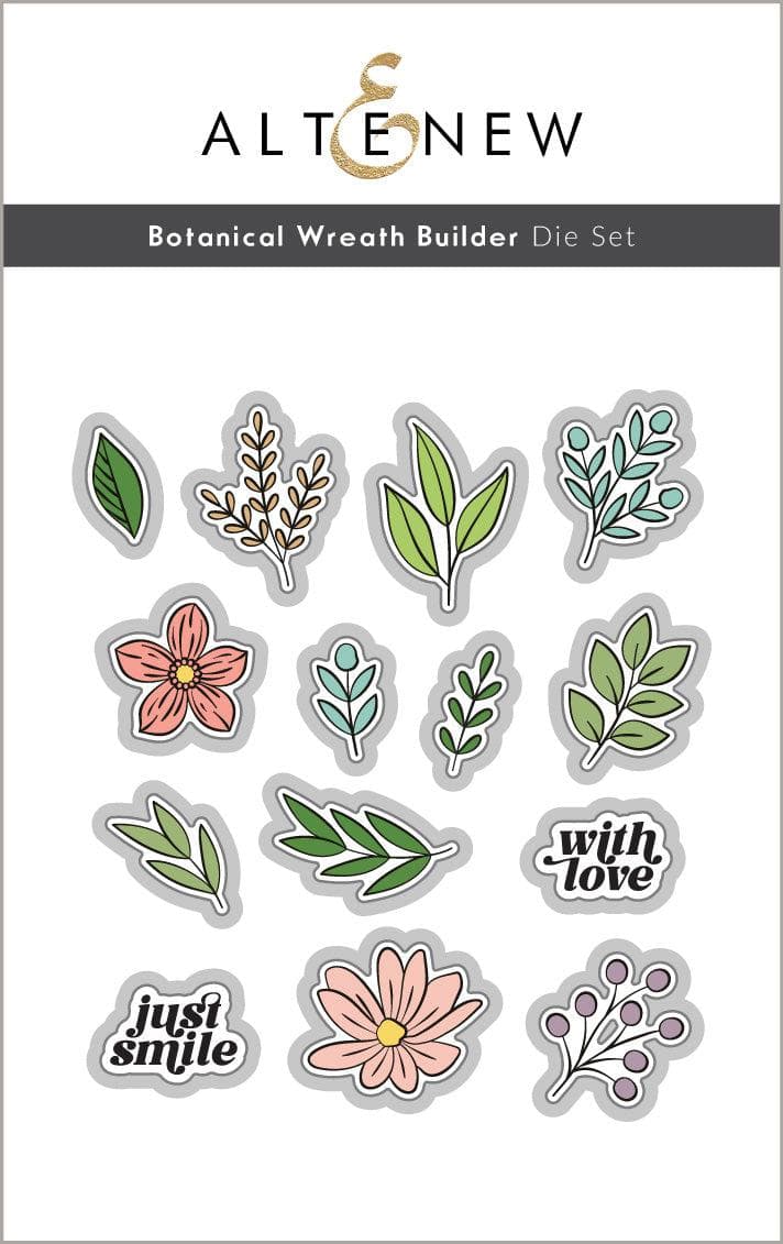 Altenew - Botanical Wreath Builder - Die Set