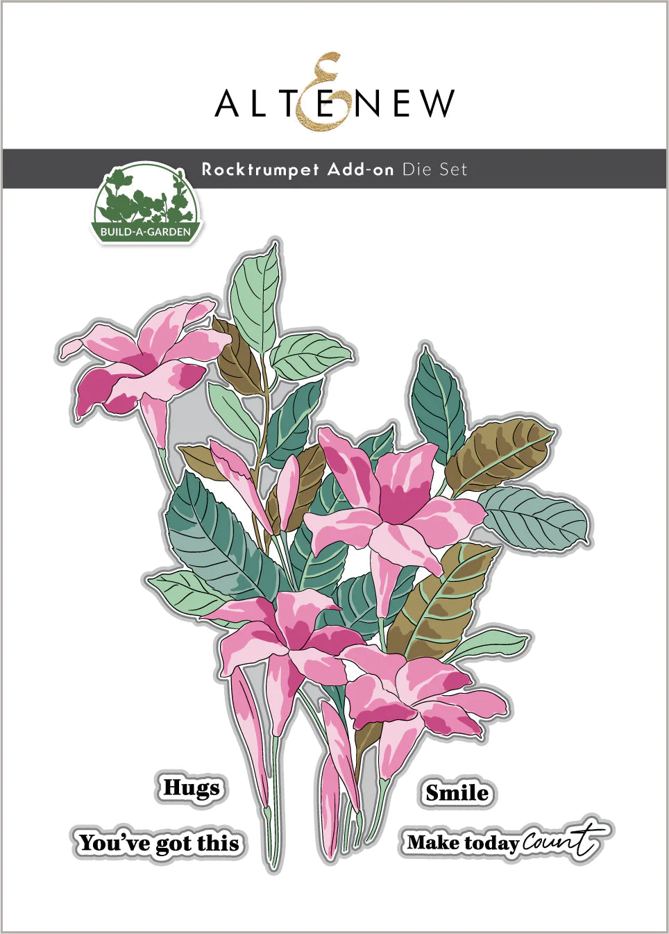 Altenew - Build-A-Garden: Rocktrumpet Add-on Die Set