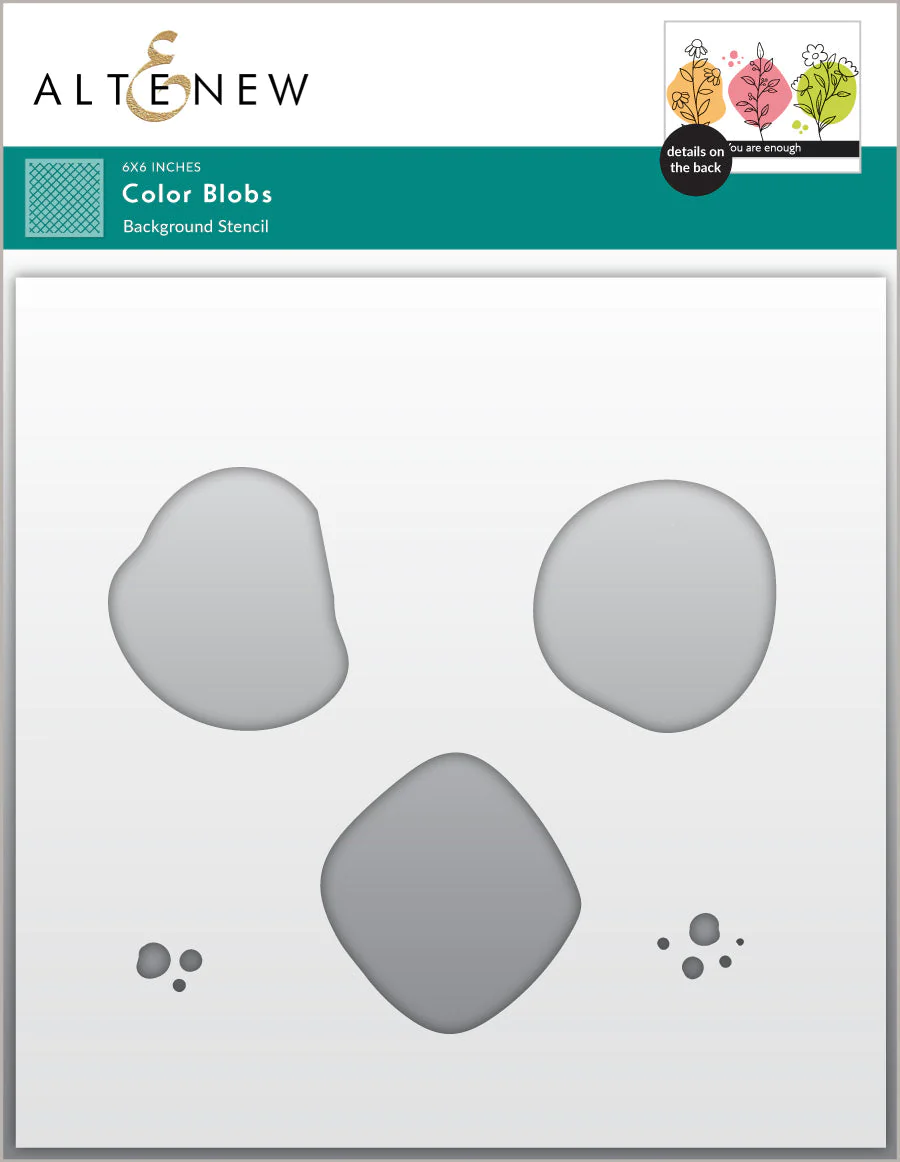 Altenew - Color Blobs Stencil
