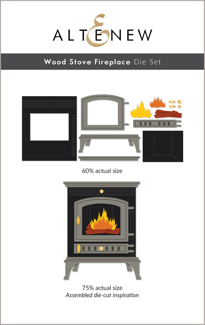 Altenew - Wood Stove Fireplace Die Set