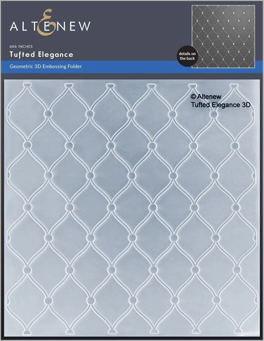 Altenew - Tufted Elegance 3D Embossing Folder