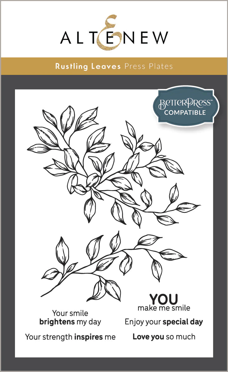 Altenew - Rustling Leaves Press Plate Set