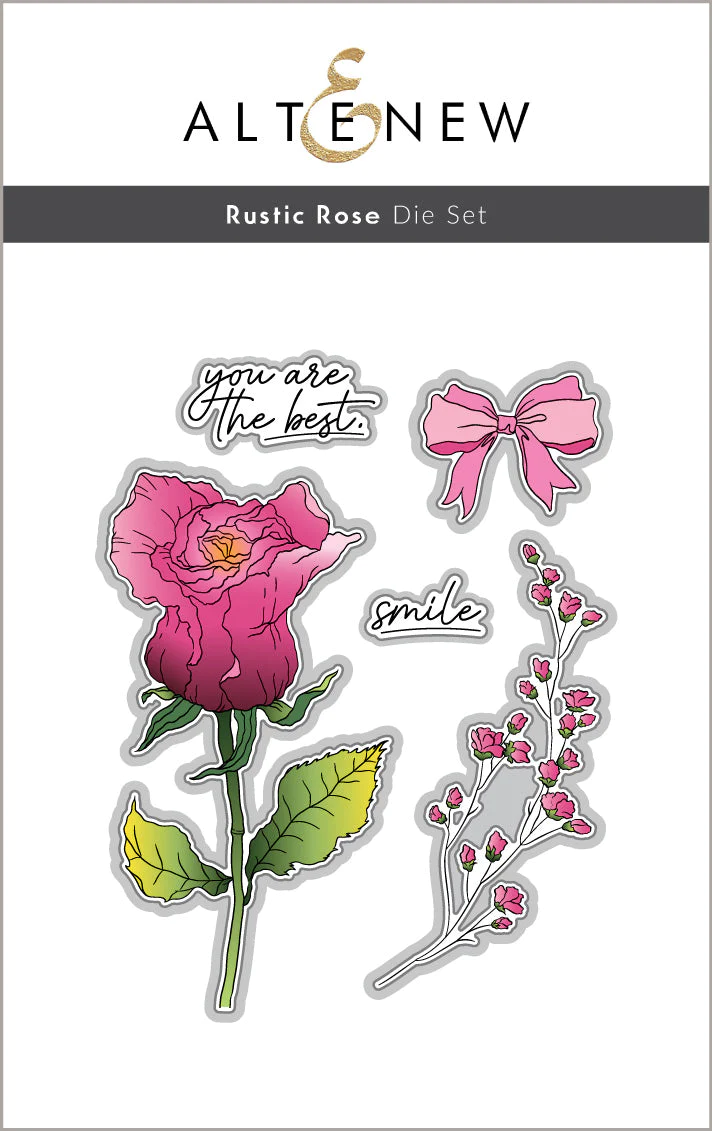 Altenew - Rustic Rose Die Set