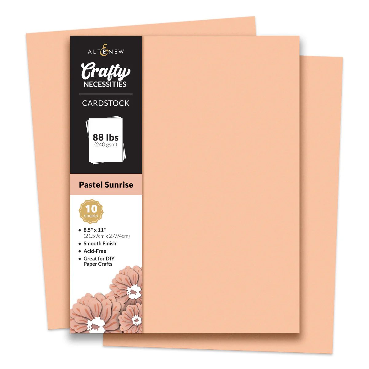 Altenew - Crafty Necessities: Pastel Sunrise Cardstock (10 sheets/set)