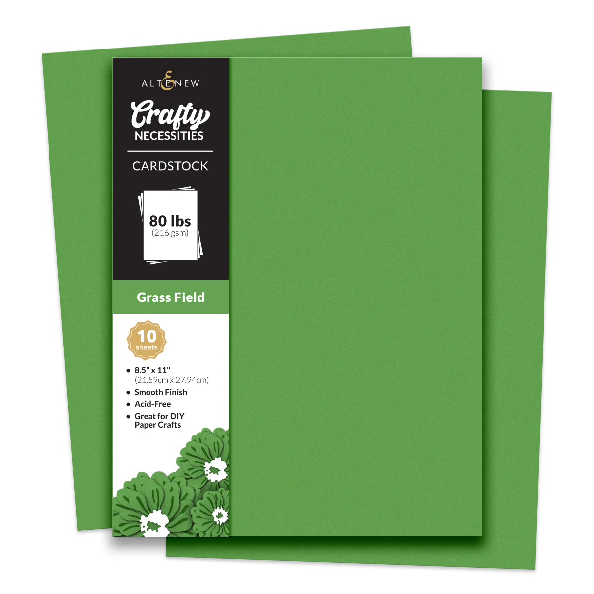 Altenew - Crafty Necessities: Grass Field Cardstock (10 sheets/set)