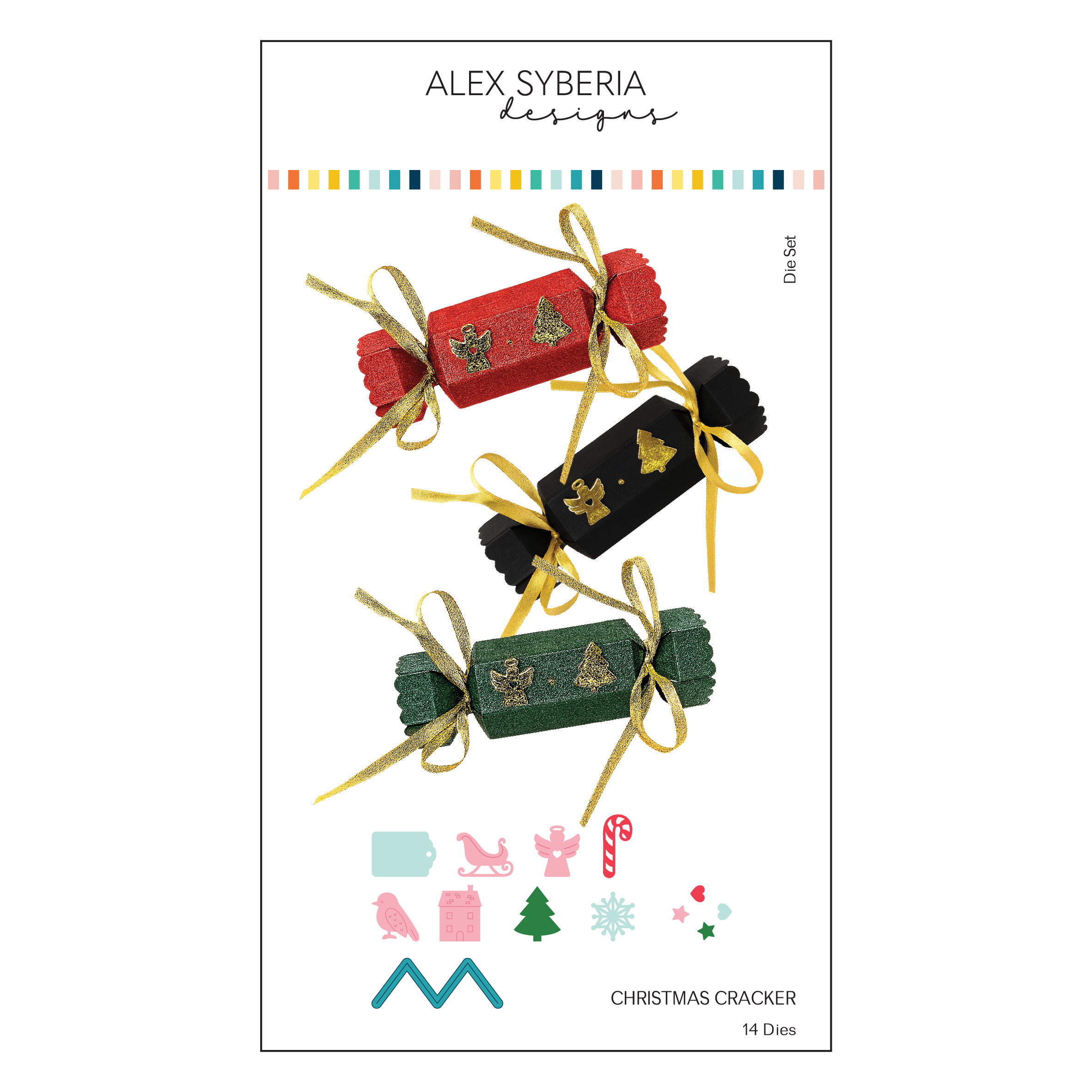 **NEW* - Alex Syberia Designs - Christmas Cracker Die Set