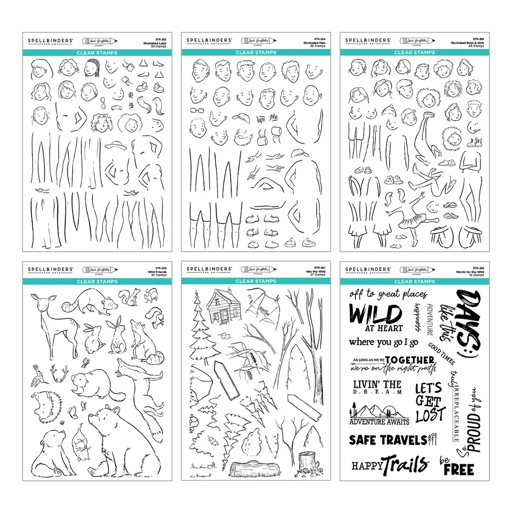 **NEW* - Spellbinders - Storybook Illustrations I Want It All! Bundle by Josh Griffiths