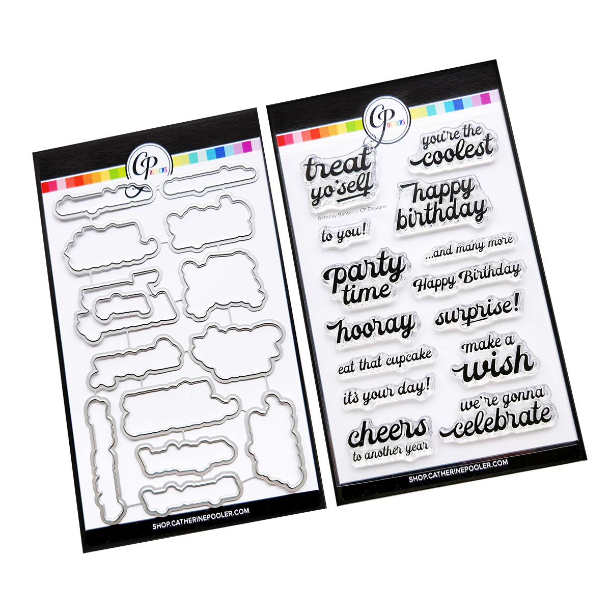 **NEW* - Catherine Pooler - Birthday Banter Sentiments Stamp & Die Bundle
