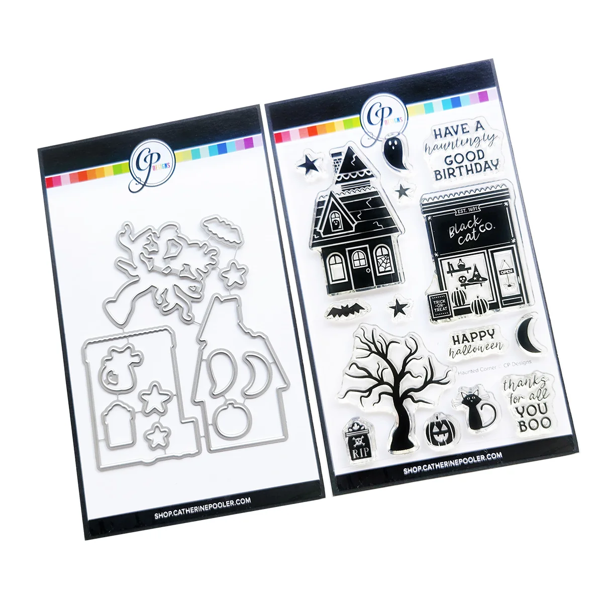 **NEW* - Catherine Pooler - Haunted Corner Stamp & Die Bundle
