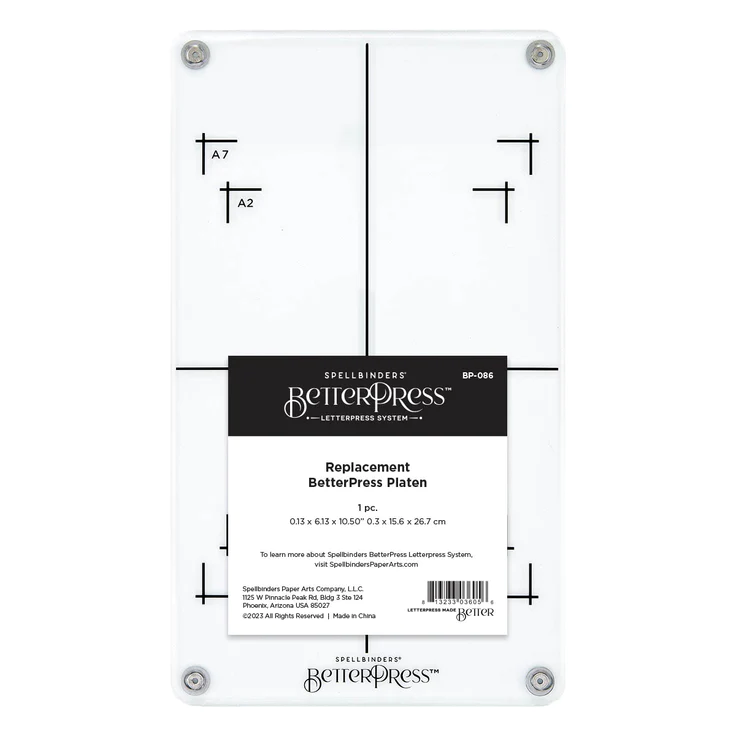 Spellbinders - Replacement BetterPress Platen