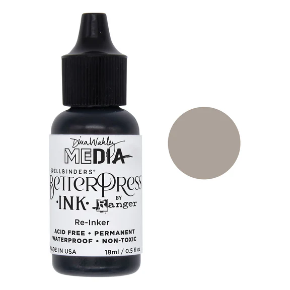 Spellbinders - Elephant BetterPress Reinker by Dina Wakley