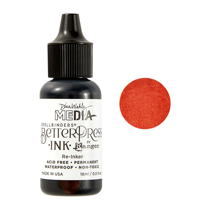 *NEW* - Spellbinders - Sedona BetterPress Reinker by Dina Wakley