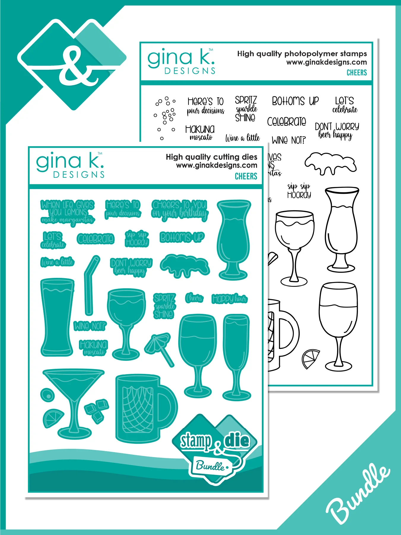 Gina K Designs - Cheers - BUNDLE