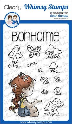 Whimsy Stamps - Polka Dot Pals Imogen Clear Stamps