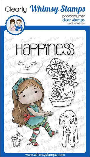 Whimsy Stamps - Polka Dot Pals Brianna Clear Stamps