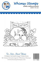 Whimsy Stamps - So Nuts About Home - Crissy Armstrong Collection