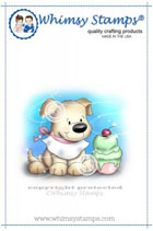 Whimsy Stamps - Doggie Ice Cream - Crissy Armstrong Collection