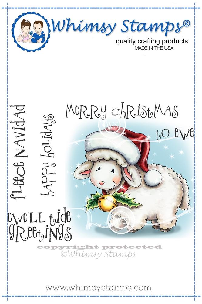 Whimsy Stamps - Fleece Navidad