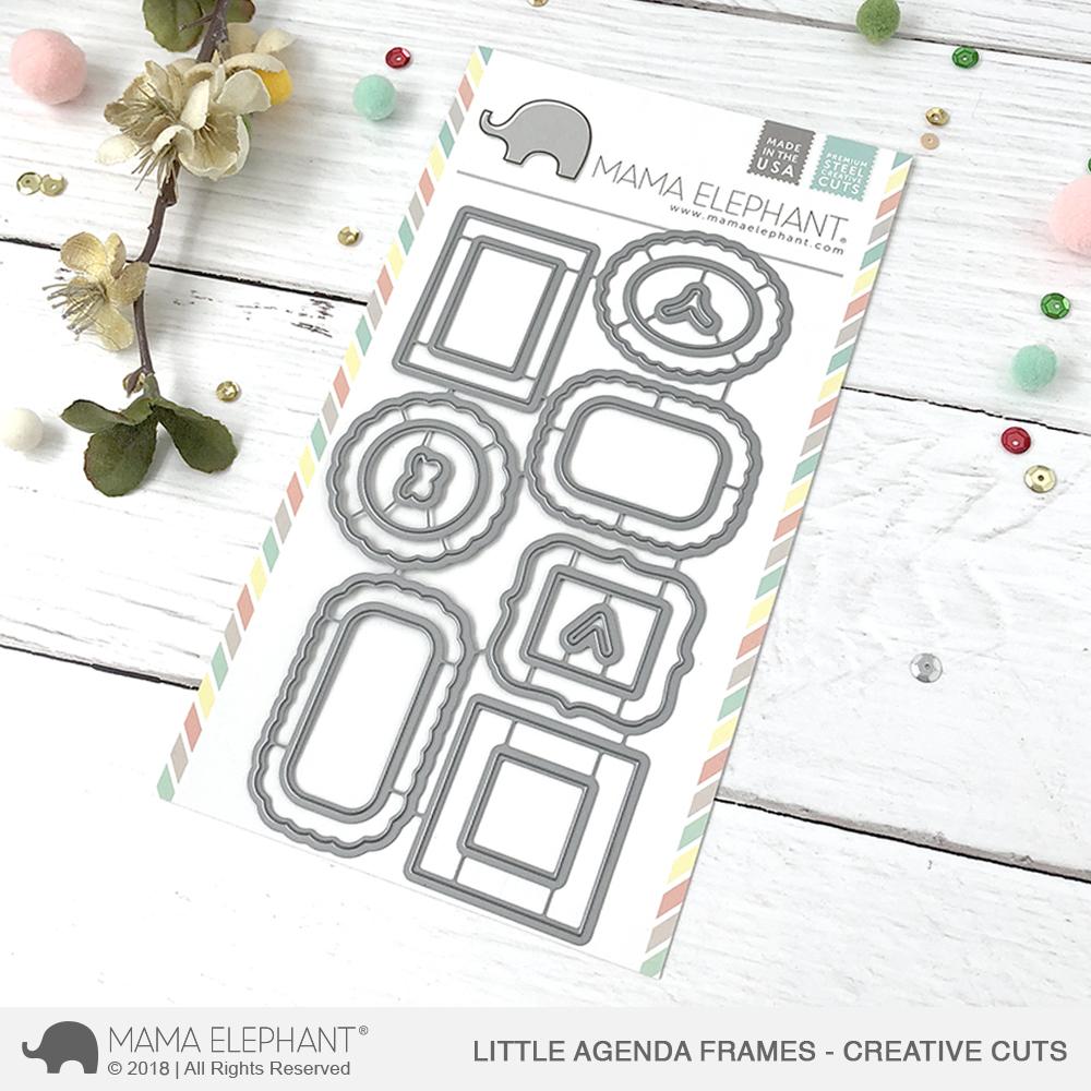 Mama Elephant - Little Agenda Frames - Creative Cuts