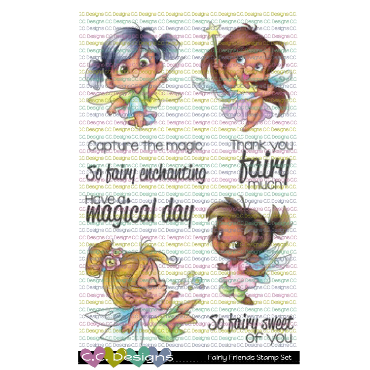 CC Designs - Fairy Friends Clear Stamp Set