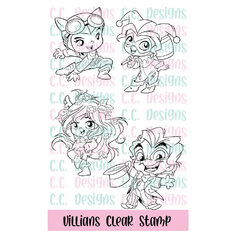 CC Designs - Villian Clear Stamp Set