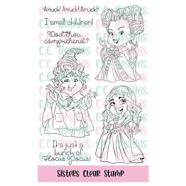 **NEW* - CC Designs - Sisters Clear Stamp Set