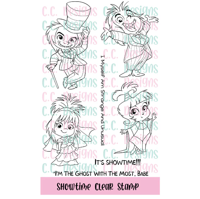 **NEW* - CC Designs - Showtime Clear Stamp Set