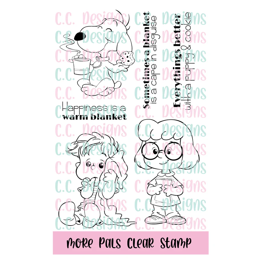 **NEW* - CC Designs - More Pals Clear Stamp Set