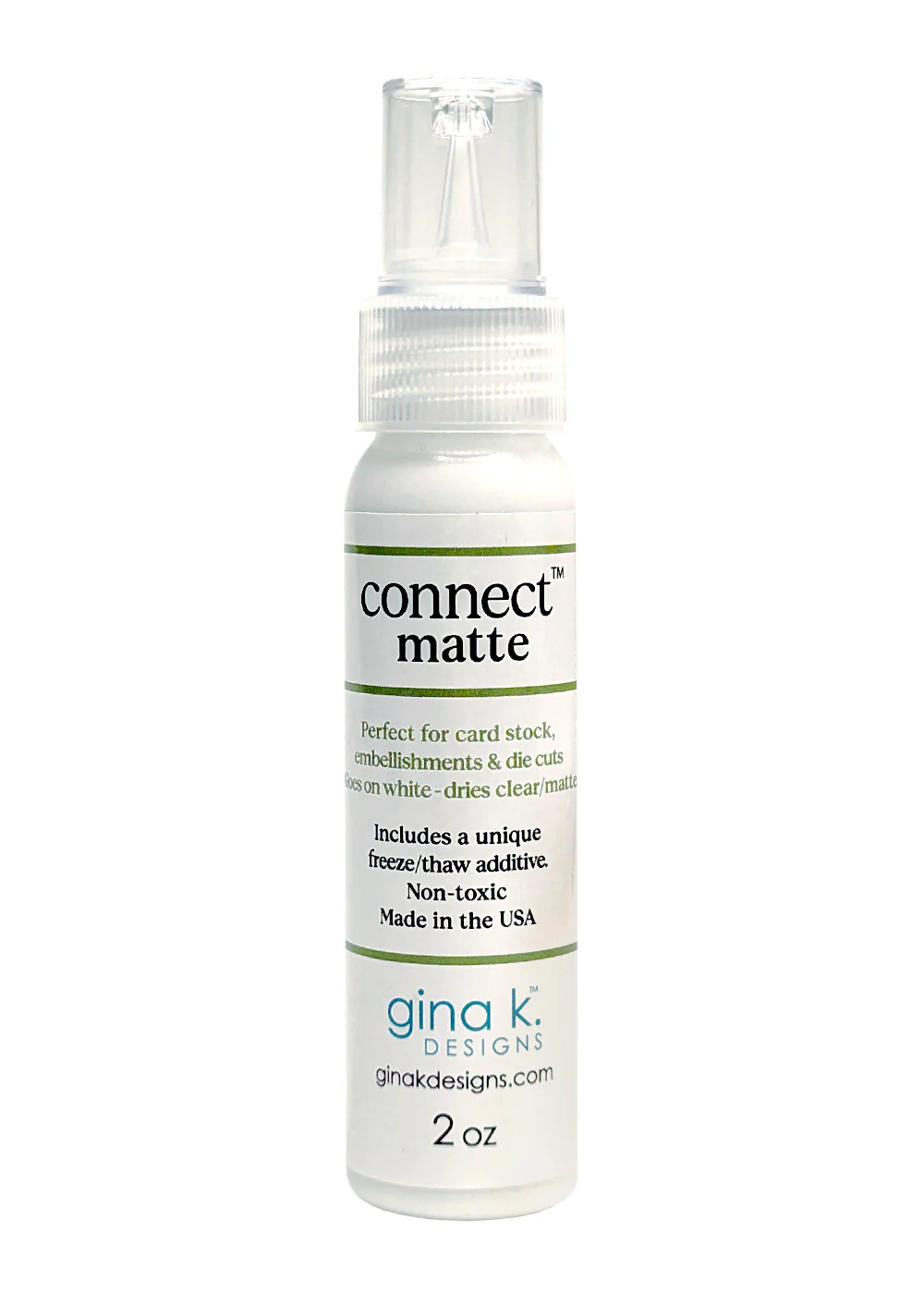 **NEW* - Gina K Designs - Connect MATTE glue (2 oz.) - ADHESIVE