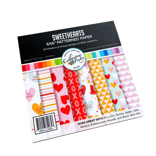 Catherine Pooler - Sweethearts Patterned Paper
