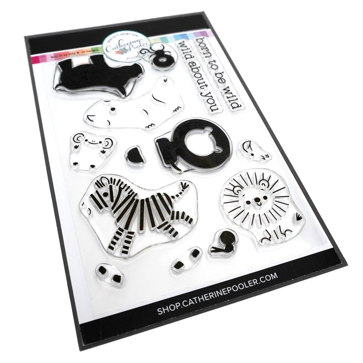 Catherine Pooler - Born to be Wild Stamp Set