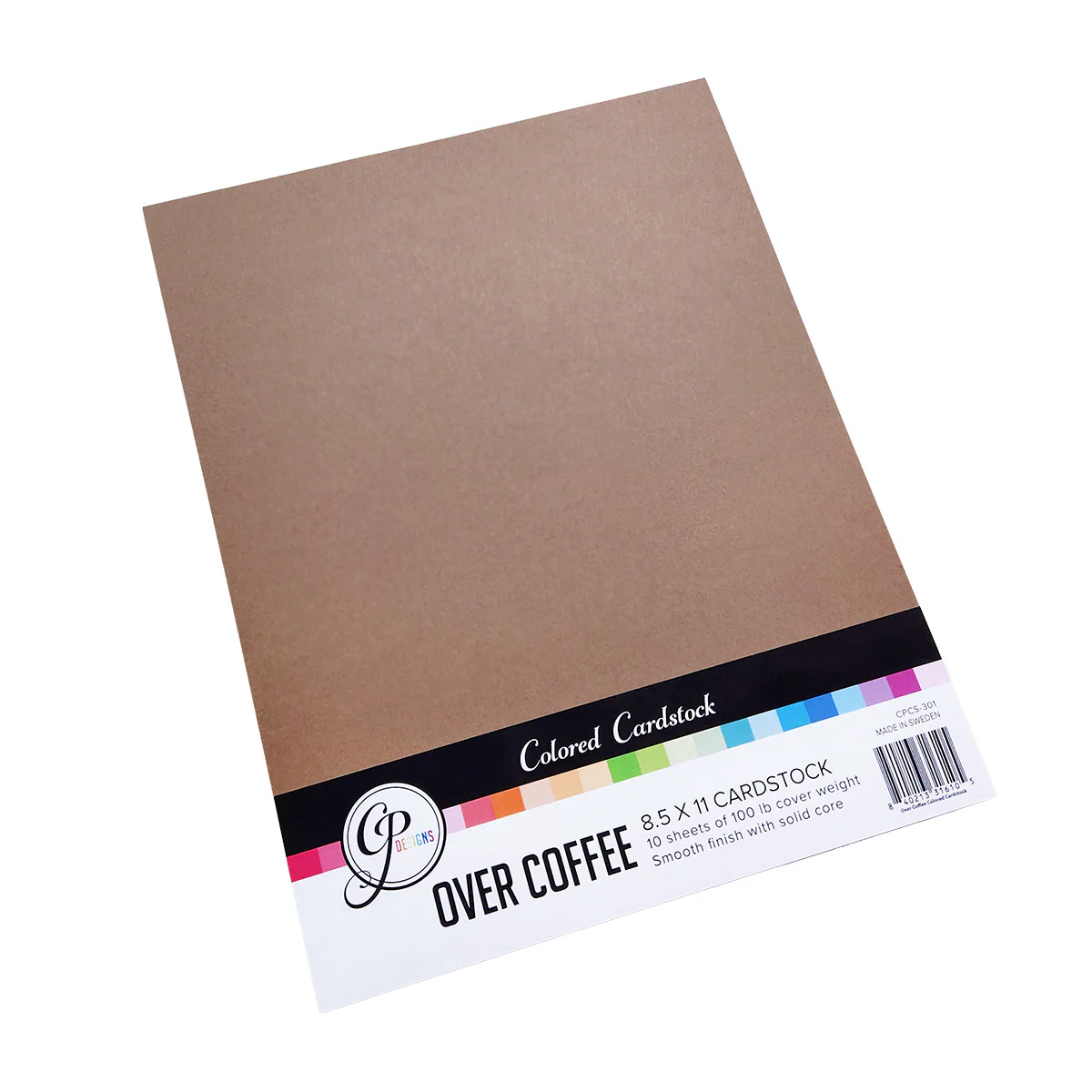 Catherine Pooler - Over Coffee Colored Cardstock