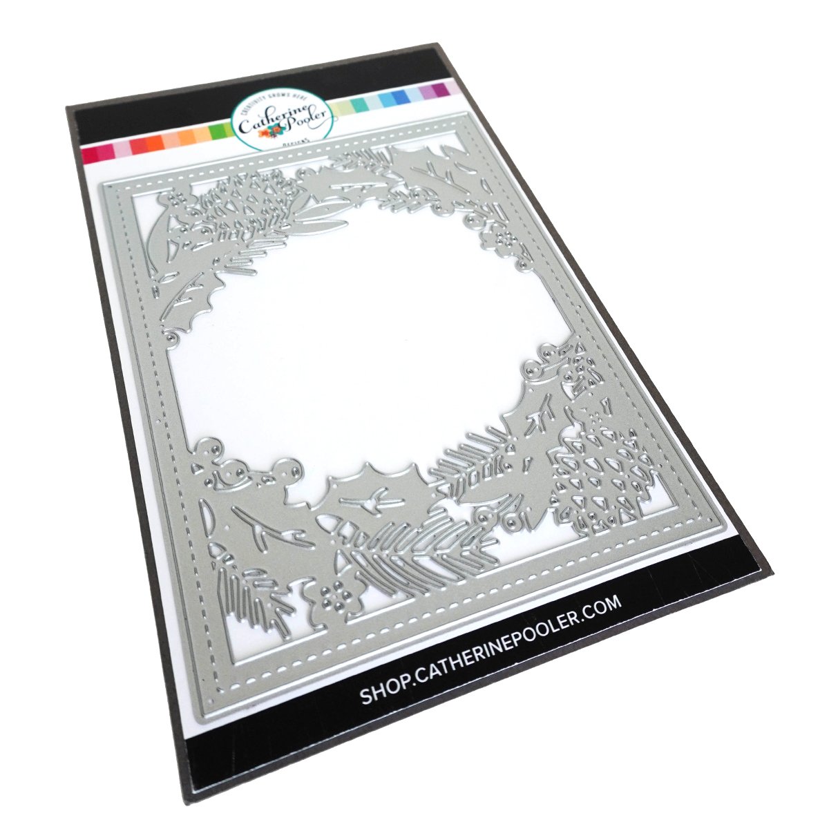 Catherine Pooler - Holly Framed Cover Plate Die