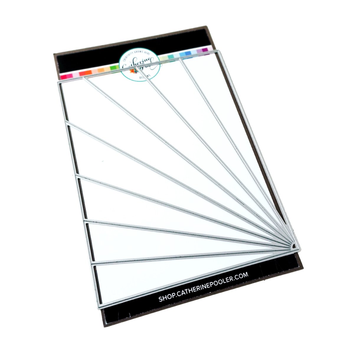 Catherine Pooler - Sunburst Strips Cover Plate Die
