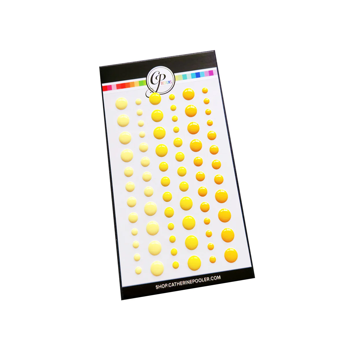 **NEW* - Catherine Pooler - Party Yellows Enamel Dots