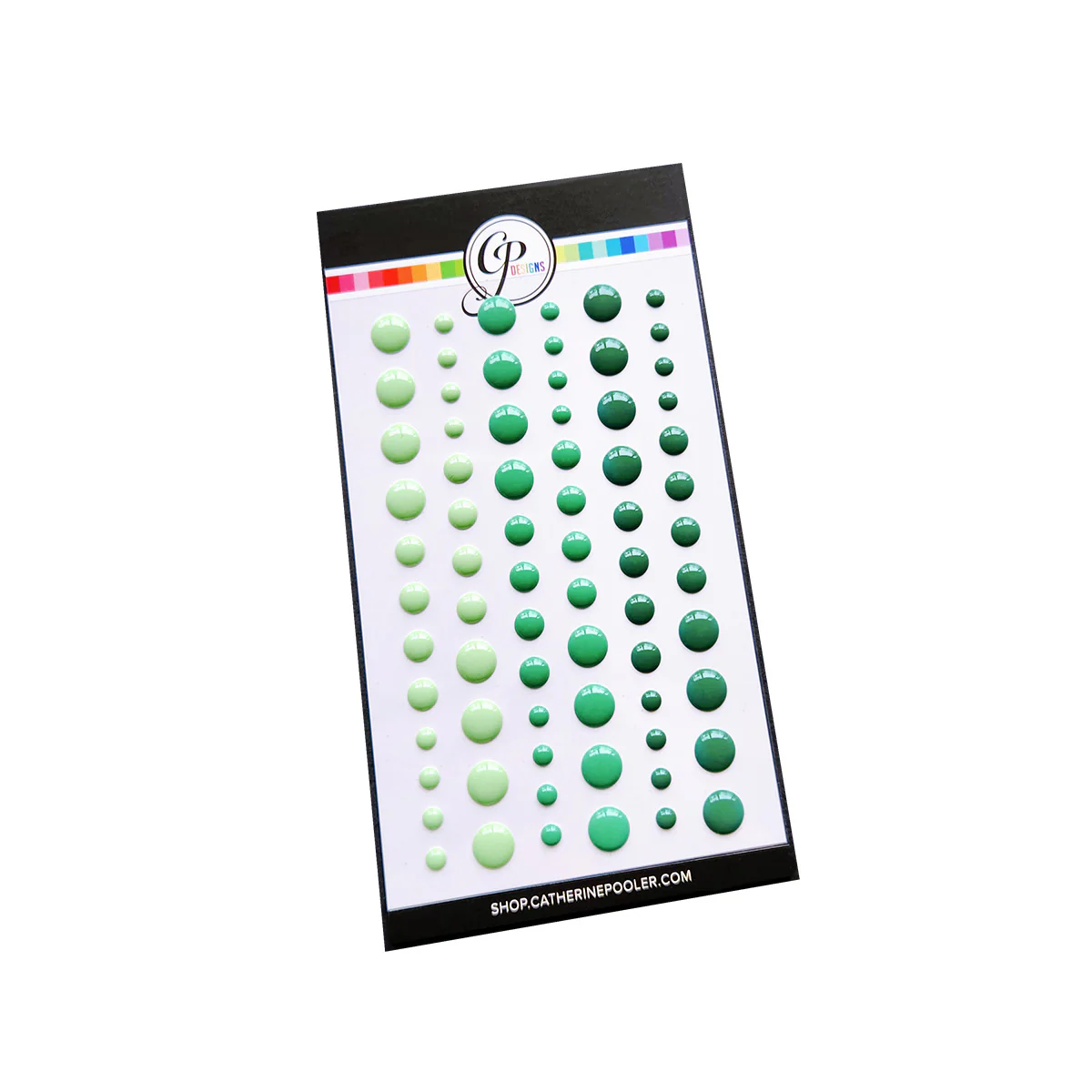 **NEW* - Catherine Pooler - Party Greens Enamel Dots