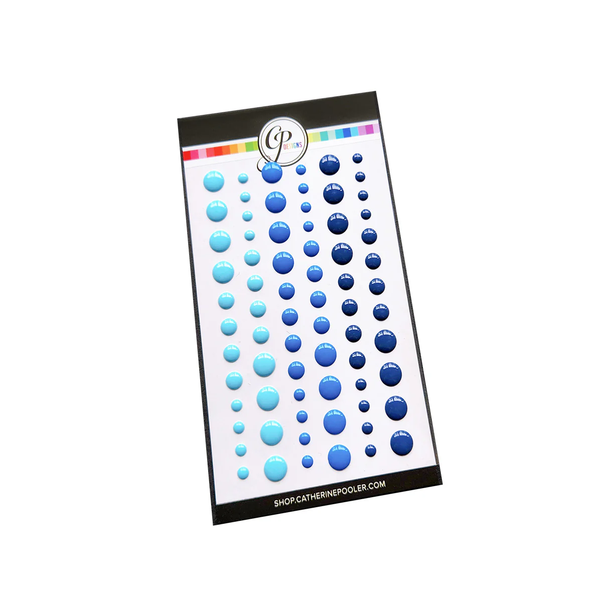 **NEW* - Catherine Pooler - Party Blues Enamel Dots