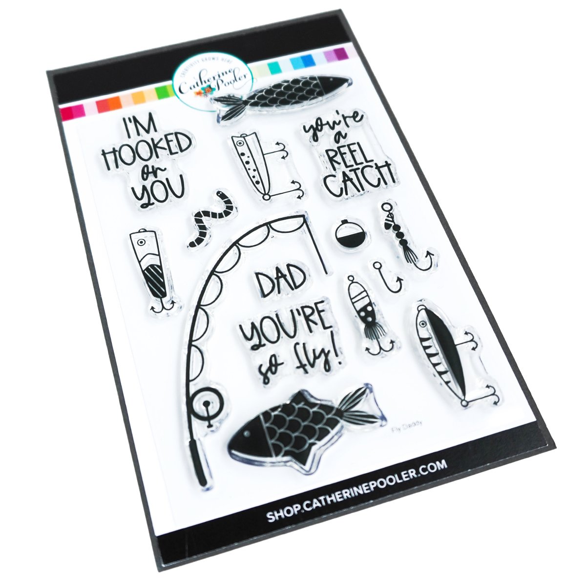Catherine Pooler - Fly Daddy Stamp Set