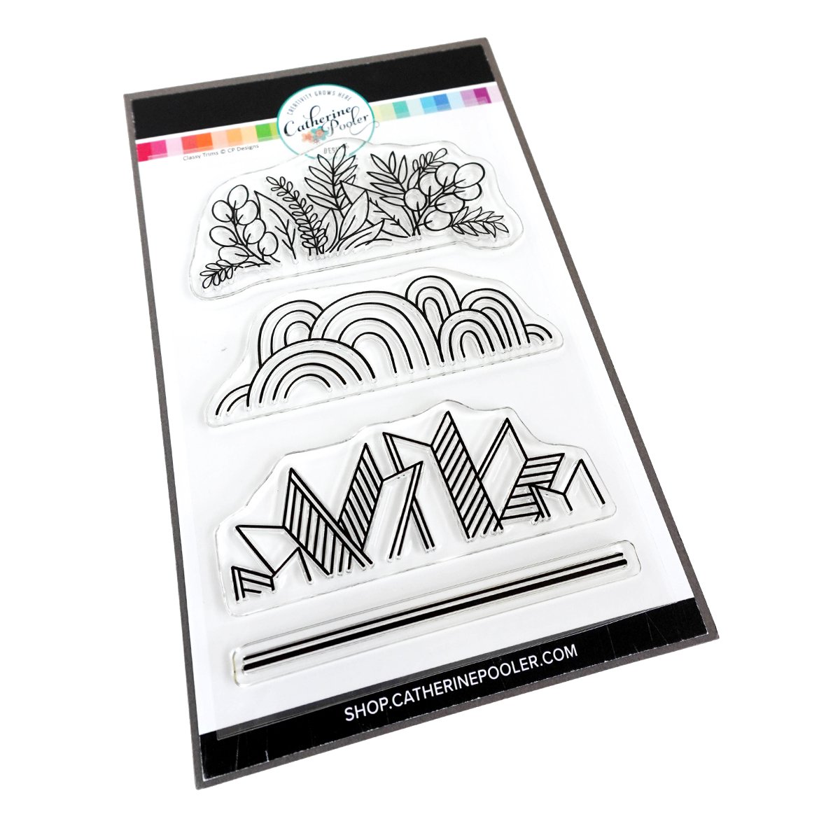 Catherine Pooler - Classy Trims Stamp Set