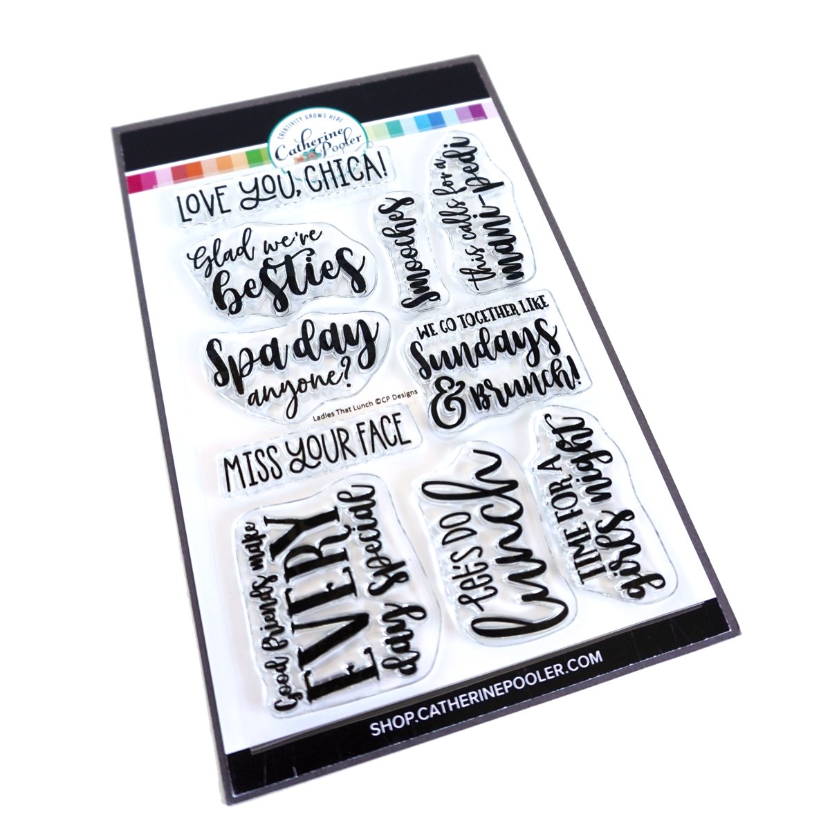 Catherine Pooler - Ladies That Lunch Sentiments Stamp Set