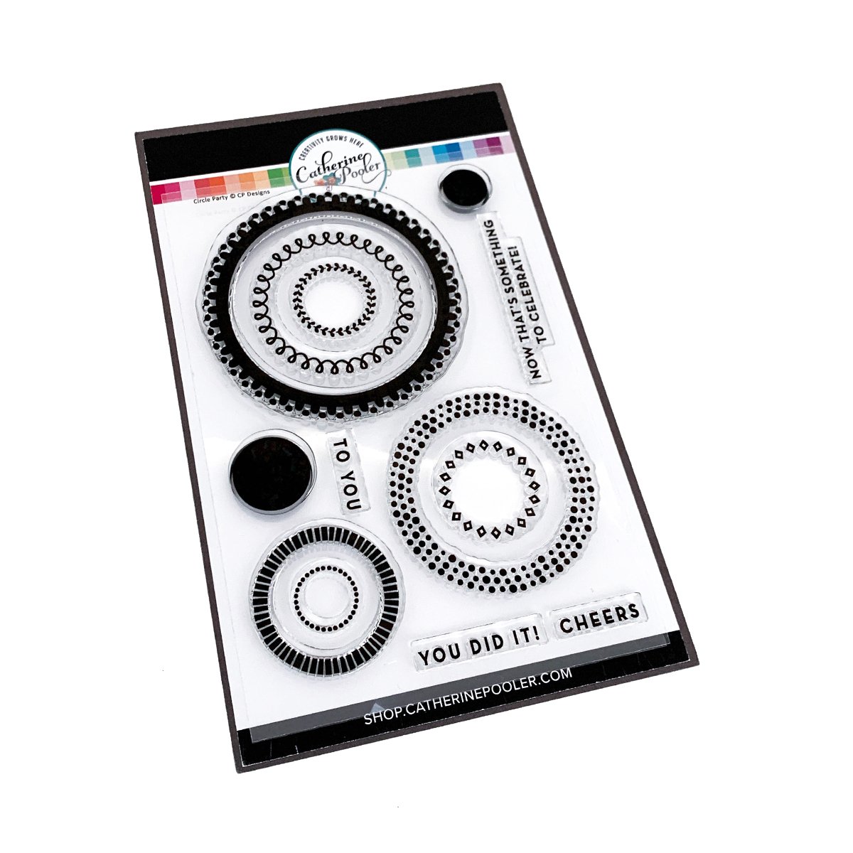 Catherine Pooler - Circle Party Stamp Set