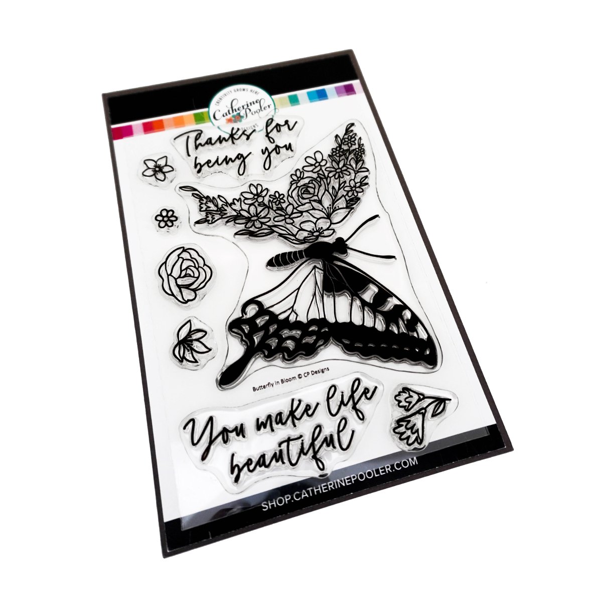 Catherine Pooler - Butterfly In Bloom Stamp Set