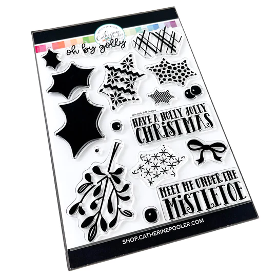 Catherine Pooler - Jolly Holly Stamp Set