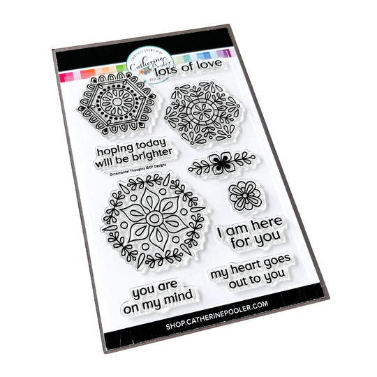 Catherine Pooler - Ornamental Thoughts Stamp Set
