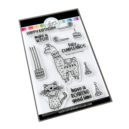 Catherine Pooler - Birthday Fiesta Stamp Set