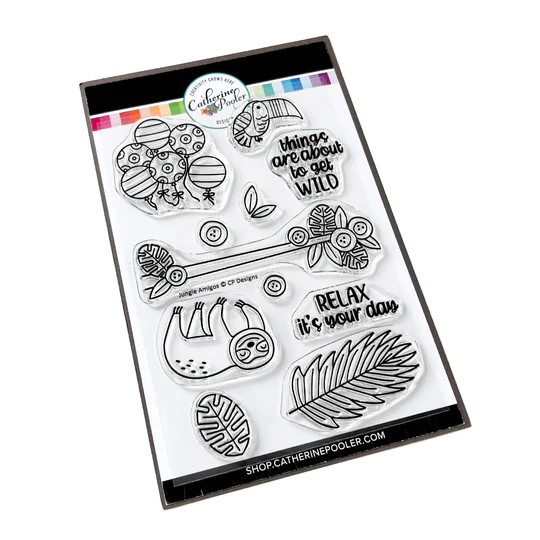 Catherine Pooler - Jungle Amigos Stamp Set